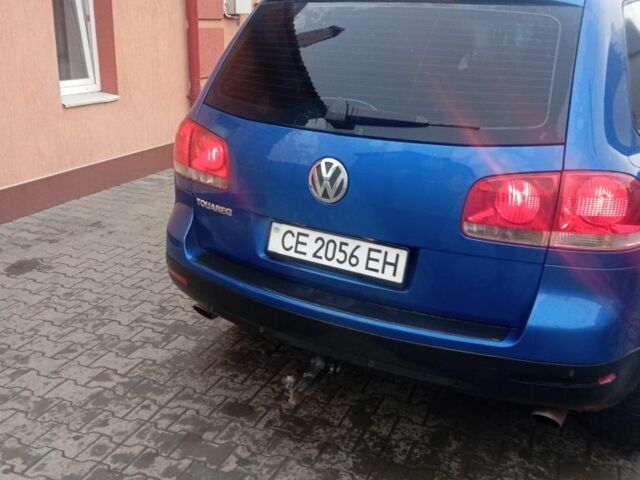 Синий Фольксваген Туарег, объемом двигателя 2.5 л и пробегом 306 тыс. км за 6800 $, фото 3 на Automoto.ua