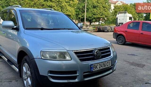 Синий Фольксваген Туарег, объемом двигателя 2.5 л и пробегом 431 тыс. км за 8200 $, фото 6 на Automoto.ua