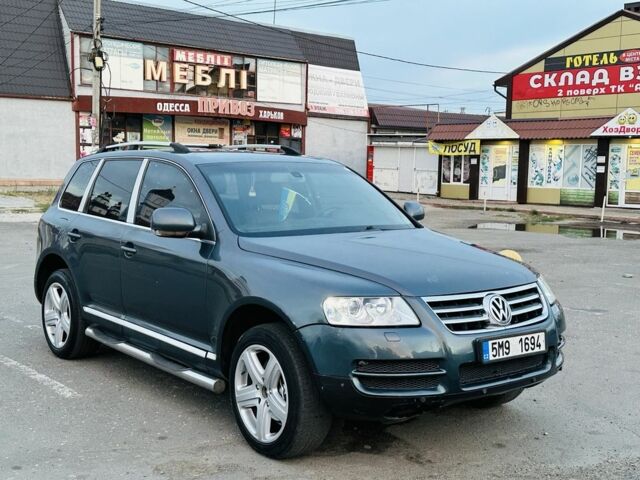 Синій Фольксваген Туарег, об'ємом двигуна 3 л та пробігом 200 тис. км за 4856 $, фото 7 на Automoto.ua