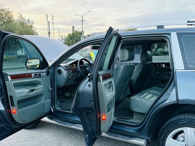 Синій Фольксваген Туарег, об'ємом двигуна 3 л та пробігом 200 тис. км за 4856 $, фото 14 на Automoto.ua