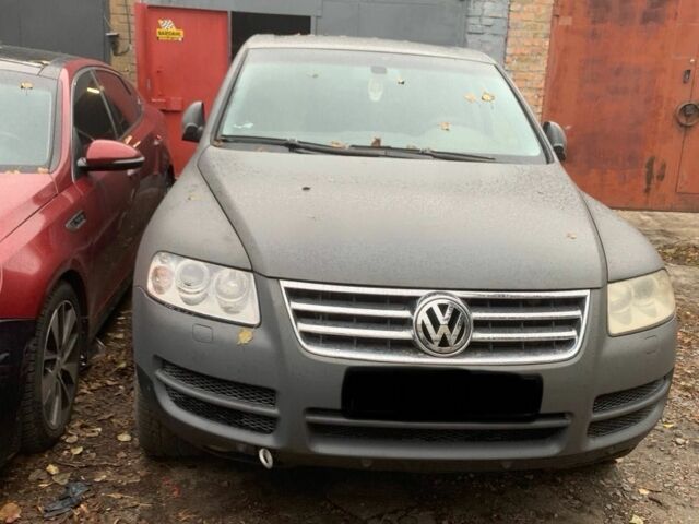 Синий Фольксваген Туарег, объемом двигателя 3 л и пробегом 261 тыс. км за 4000 $, фото 8 на Automoto.ua