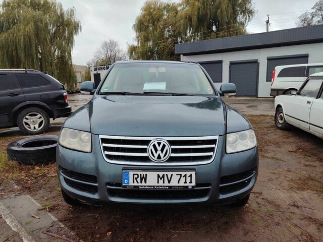 Синий Фольксваген Туарег, объемом двигателя 2.5 л и пробегом 336 тыс. км за 5500 $, фото 22 на Automoto.ua