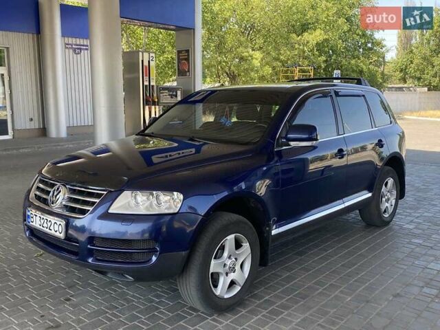 Синий Фольксваген Туарег, объемом двигателя 2.97 л и пробегом 284 тыс. км за 9000 $, фото 18 на Automoto.ua