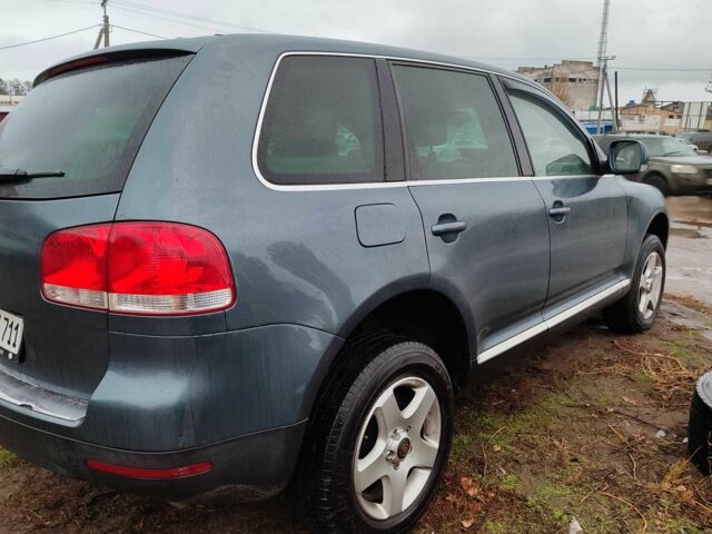 Синий Фольксваген Туарег, объемом двигателя 2.5 л и пробегом 336 тыс. км за 5500 $, фото 18 на Automoto.ua