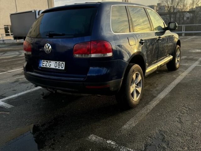 Синий Фольксваген Туарег, объемом двигателя 2.5 л и пробегом 372 тыс. км за 3799 $, фото 7 на Automoto.ua