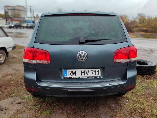 Синий Фольксваген Туарег, объемом двигателя 2.5 л и пробегом 336 тыс. км за 5500 $, фото 19 на Automoto.ua