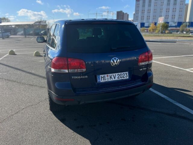 Синий Фольксваген Туарег, объемом двигателя 3 л и пробегом 367 тыс. км за 5800 $, фото 7 на Automoto.ua