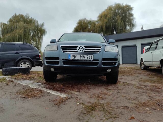 Синий Фольксваген Туарег, объемом двигателя 2.5 л и пробегом 336 тыс. км за 5500 $, фото 16 на Automoto.ua