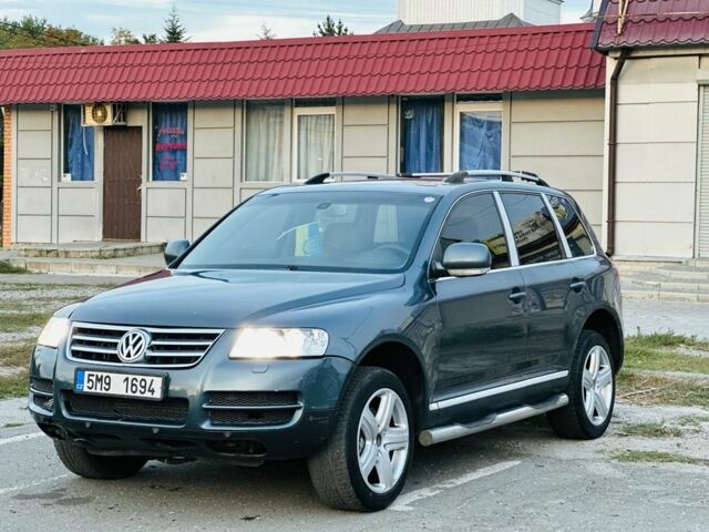 Синій Фольксваген Туарег, об'ємом двигуна 3 л та пробігом 200 тис. км за 4856 $, фото 10 на Automoto.ua