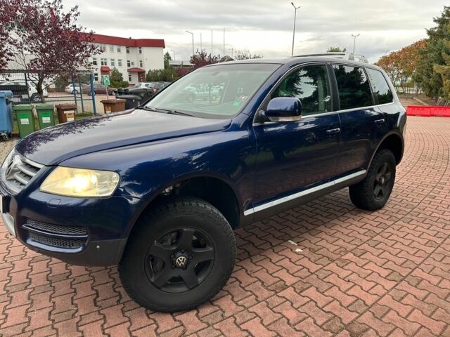 Синий Фольксваген Туарег, объемом двигателя 4.2 л и пробегом 280 тыс. км за 6500 $, фото 6 на Automoto.ua