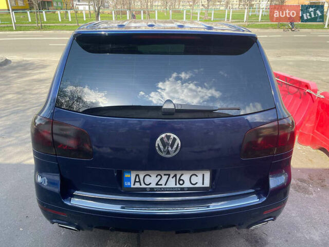 Синий Фольксваген Туарег, объемом двигателя 2.97 л и пробегом 361 тыс. км за 10500 $, фото 12 на Automoto.ua