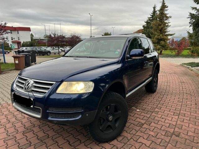 Синий Фольксваген Туарег, объемом двигателя 4.2 л и пробегом 280 тыс. км за 6500 $, фото 7 на Automoto.ua
