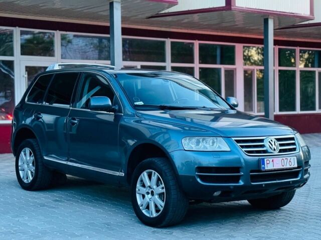 Синий Фольксваген Туарег, объемом двигателя 3 л и пробегом 230 тыс. км за 6640 $, фото 16 на Automoto.ua