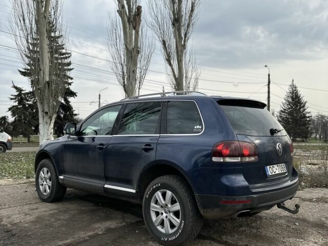Синий Фольксваген Туарег, объемом двигателя 3 л и пробегом 350 тыс. км за 6200 $, фото 5 на Automoto.ua
