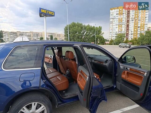 Фольксваген Туарег 2007 у Києві на Automoto.ua Синій Фольксваген Туарег, об'ємом двигуна 4.2 л та пробігом 250 тис. км за 8500 $, фото 4 на Automoto.ua