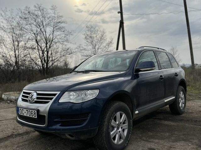 Синий Фольксваген Туарег, объемом двигателя 3 л и пробегом 350 тыс. км за 6200 $, фото 7 на Automoto.ua