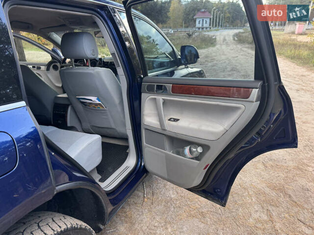 Синий Фольксваген Туарег, объемом двигателя 3.6 л и пробегом 353 тыс. км за 11000 $, фото 15 на Automoto.ua