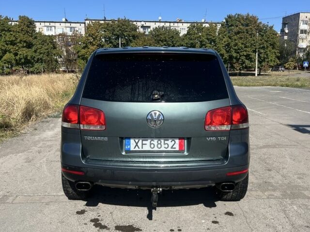 Синий Фольксваген Туарег, объемом двигателя 2.5 л и пробегом 294 тыс. км за 6000 $, фото 15 на Automoto.ua