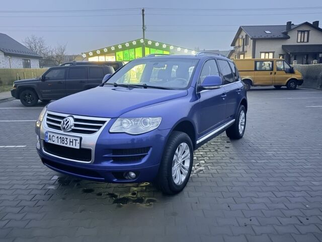 Синий Фольксваген Туарег, объемом двигателя 3 л и пробегом 269 тыс. км за 7999 $, фото 5 на Automoto.ua