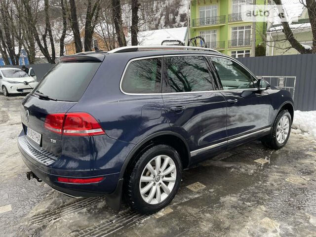 Синий Фольксваген Туарег, объемом двигателя 3 л и пробегом 201 тыс. км за 15500 $, фото 5 на Automoto.ua