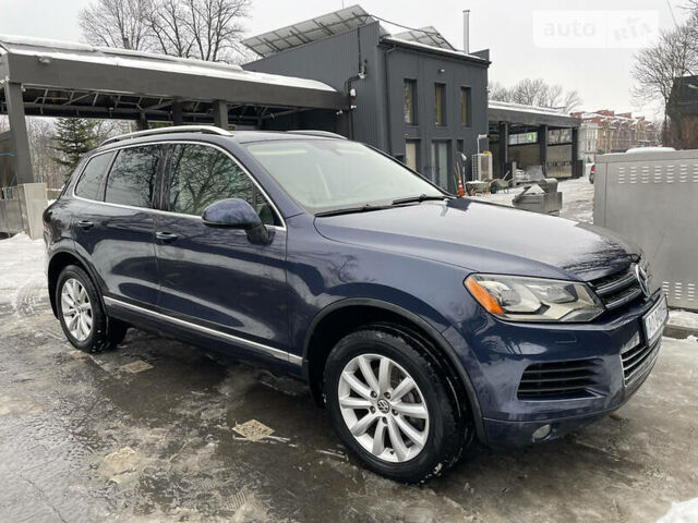 Синий Фольксваген Туарег, объемом двигателя 3 л и пробегом 201 тыс. км за 15500 $, фото 7 на Automoto.ua
