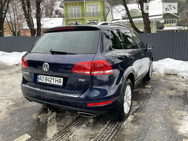 Синий Фольксваген Туарег, объемом двигателя 3 л и пробегом 201 тыс. км за 15500 $, фото 8 на Automoto.ua