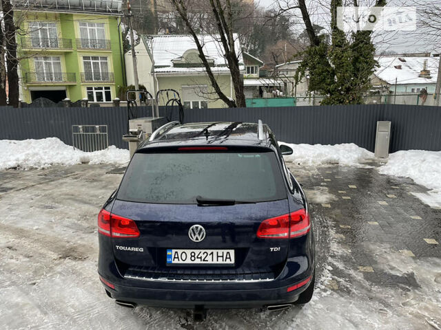 Синий Фольксваген Туарег, объемом двигателя 3 л и пробегом 201 тыс. км за 15500 $, фото 11 на Automoto.ua