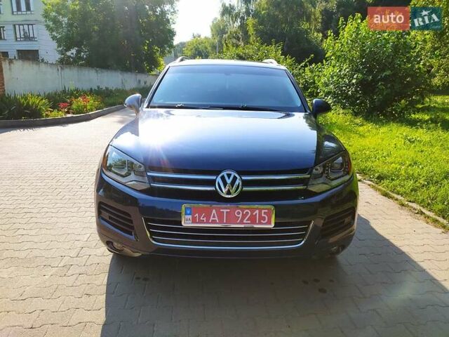 Синий Фольксваген Туарег, объемом двигателя 3 л и пробегом 195 тыс. км за 21000 $, фото 55 на Automoto.ua