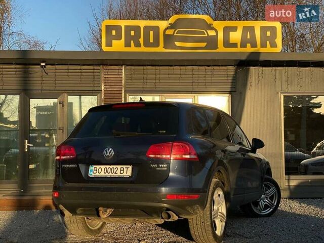 Синий Фольксваген Туарег, объемом двигателя 2.97 л и пробегом 370 тыс. км за 14600 $, фото 4 на Automoto.ua