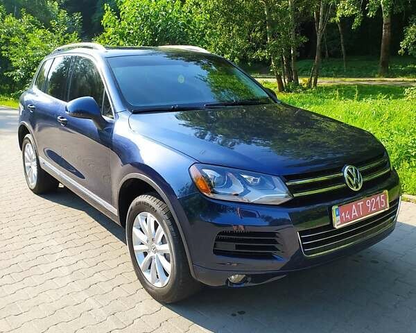 Синий Фольксваген Туарег, объемом двигателя 3 л и пробегом 195 тыс. км за 21000 $, фото 38 на Automoto.ua