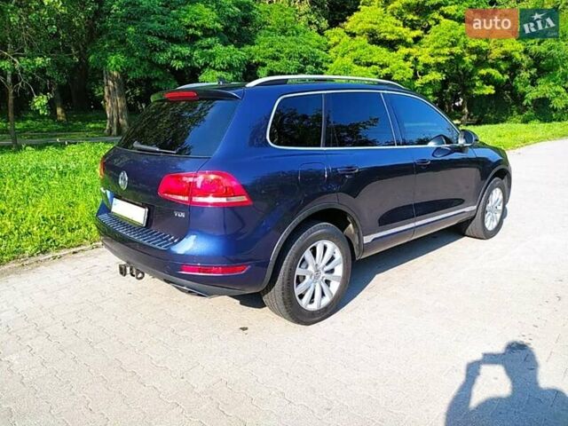 Синий Фольксваген Туарег, объемом двигателя 3 л и пробегом 195 тыс. км за 21000 $, фото 40 на Automoto.ua