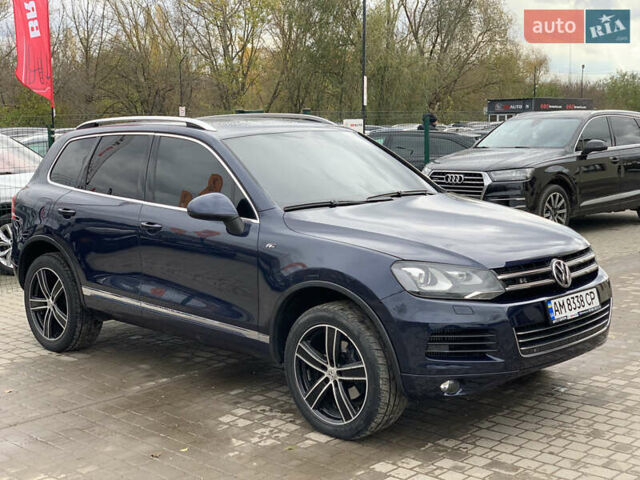 Синий Фольксваген Туарег, объемом двигателя 3 л и пробегом 210 тыс. км за 20999 $, фото 6 на Automoto.ua