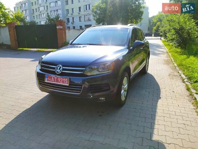 Синий Фольксваген Туарег, объемом двигателя 3 л и пробегом 195 тыс. км за 21000 $, фото 27 на Automoto.ua