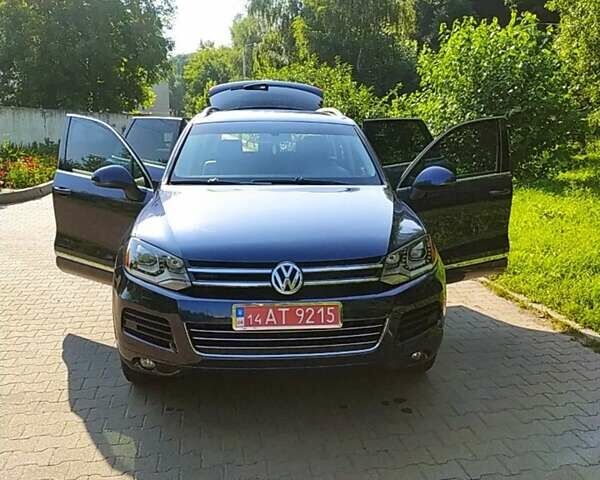 Синий Фольксваген Туарег, объемом двигателя 3 л и пробегом 195 тыс. км за 21000 $, фото 70 на Automoto.ua