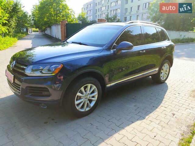 Синий Фольксваген Туарег, объемом двигателя 3 л и пробегом 195 тыс. км за 21000 $, фото 31 на Automoto.ua