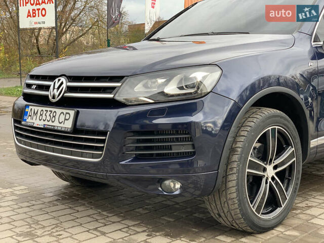 Синий Фольксваген Туарег, объемом двигателя 3 л и пробегом 210 тыс. км за 20999 $, фото 10 на Automoto.ua