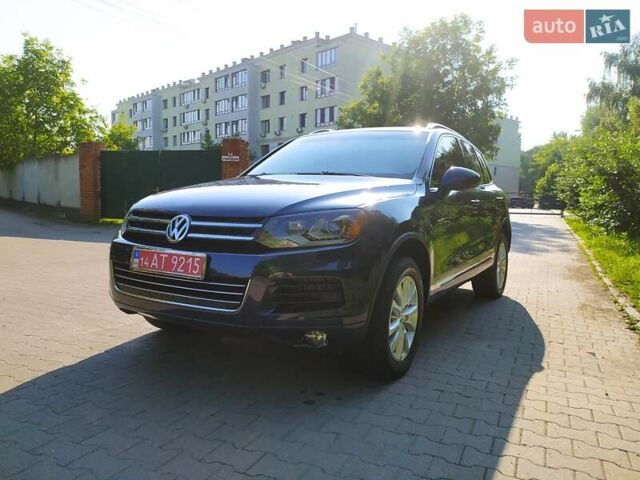 Синий Фольксваген Туарег, объемом двигателя 3 л и пробегом 195 тыс. км за 21000 $, фото 54 на Automoto.ua