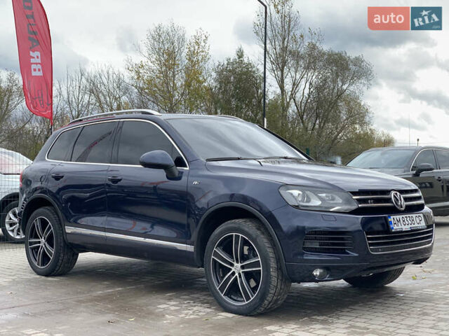 Синий Фольксваген Туарег, объемом двигателя 3 л и пробегом 210 тыс. км за 20999 $, фото 4 на Automoto.ua