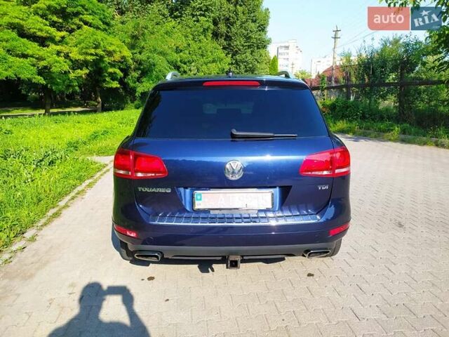 Синий Фольксваген Туарег, объемом двигателя 3 л и пробегом 195 тыс. км за 21000 $, фото 49 на Automoto.ua