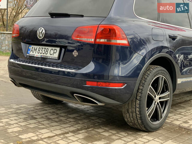Синий Фольксваген Туарег, объемом двигателя 3 л и пробегом 210 тыс. км за 20999 $, фото 20 на Automoto.ua