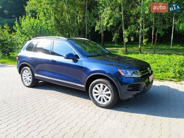 Синий Фольксваген Туарег, объемом двигателя 3 л и пробегом 195 тыс. км за 21000 $, фото 45 на Automoto.ua