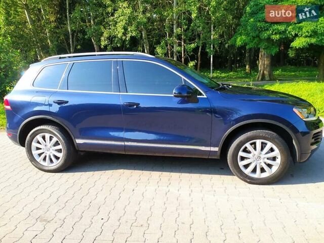 Синий Фольксваген Туарег, объемом двигателя 3 л и пробегом 195 тыс. км за 21000 $, фото 42 на Automoto.ua