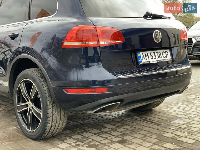 Синий Фольксваген Туарег, объемом двигателя 3 л и пробегом 210 тыс. км за 20999 $, фото 19 на Automoto.ua