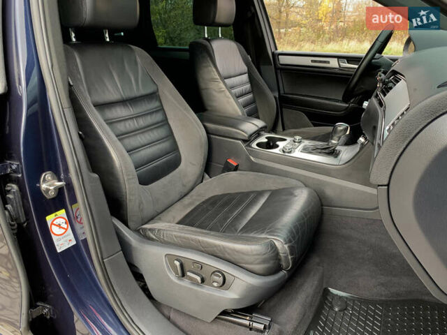 Синий Фольксваген Туарег, объемом двигателя 3 л и пробегом 210 тыс. км за 20999 $, фото 35 на Automoto.ua