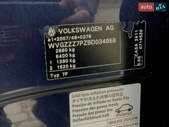 Синий Фольксваген Туарег, объемом двигателя 3 л и пробегом 210 тыс. км за 20999 $, фото 62 на Automoto.ua