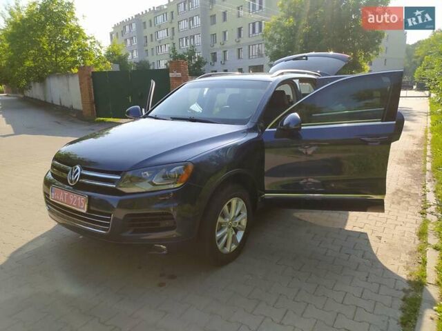 Синий Фольксваген Туарег, объемом двигателя 3 л и пробегом 195 тыс. км за 21000 $, фото 71 на Automoto.ua