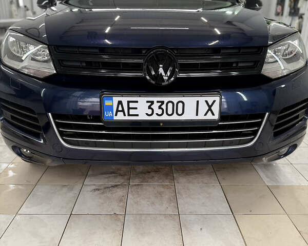 Синий Фольксваген Туарег, объемом двигателя 2.97 л и пробегом 196 тыс. км за 19800 $, фото 1 на Automoto.ua