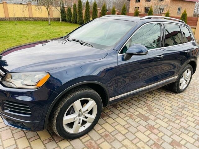 Синий Фольксваген Туарег, объемом двигателя 3 л и пробегом 280 тыс. км за 16600 $, фото 2 на Automoto.ua