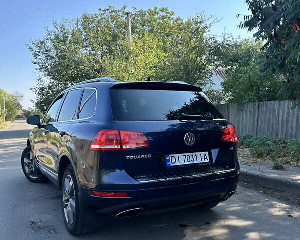 Синий Фольксваген Туарег, объемом двигателя 3.6 л и пробегом 260 тыс. км за 14100 $, фото 1 на Automoto.ua