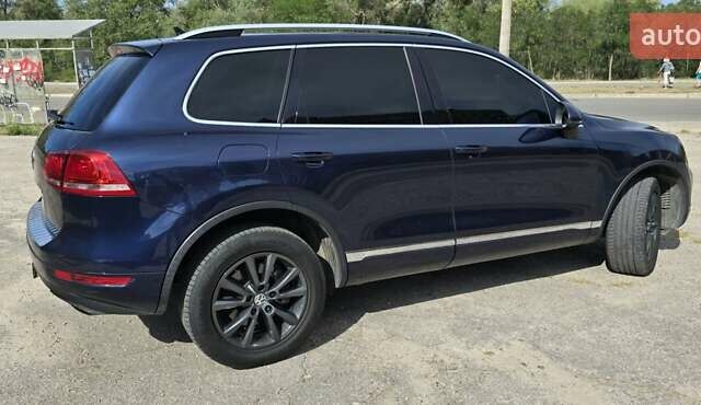 Синий Фольксваген Туарег, объемом двигателя 3 л и пробегом 214 тыс. км за 17900 $, фото 8 на Automoto.ua
